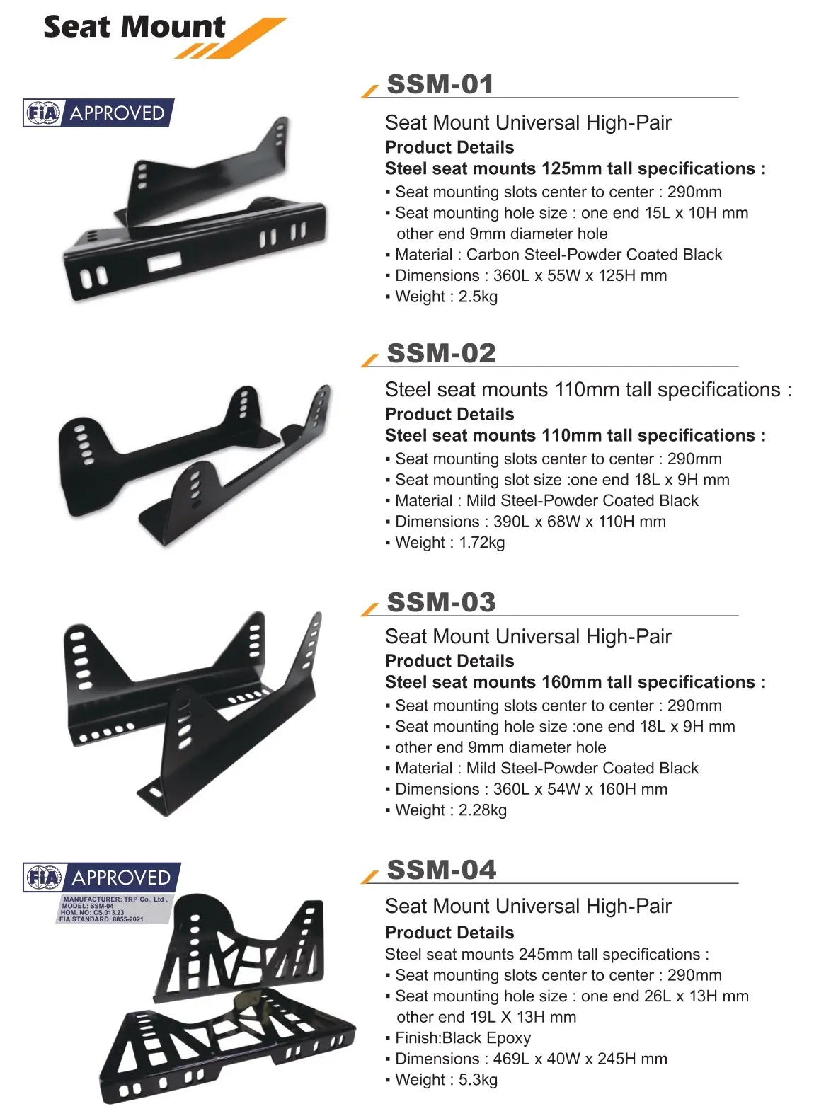 Seat Mount - Beltenick