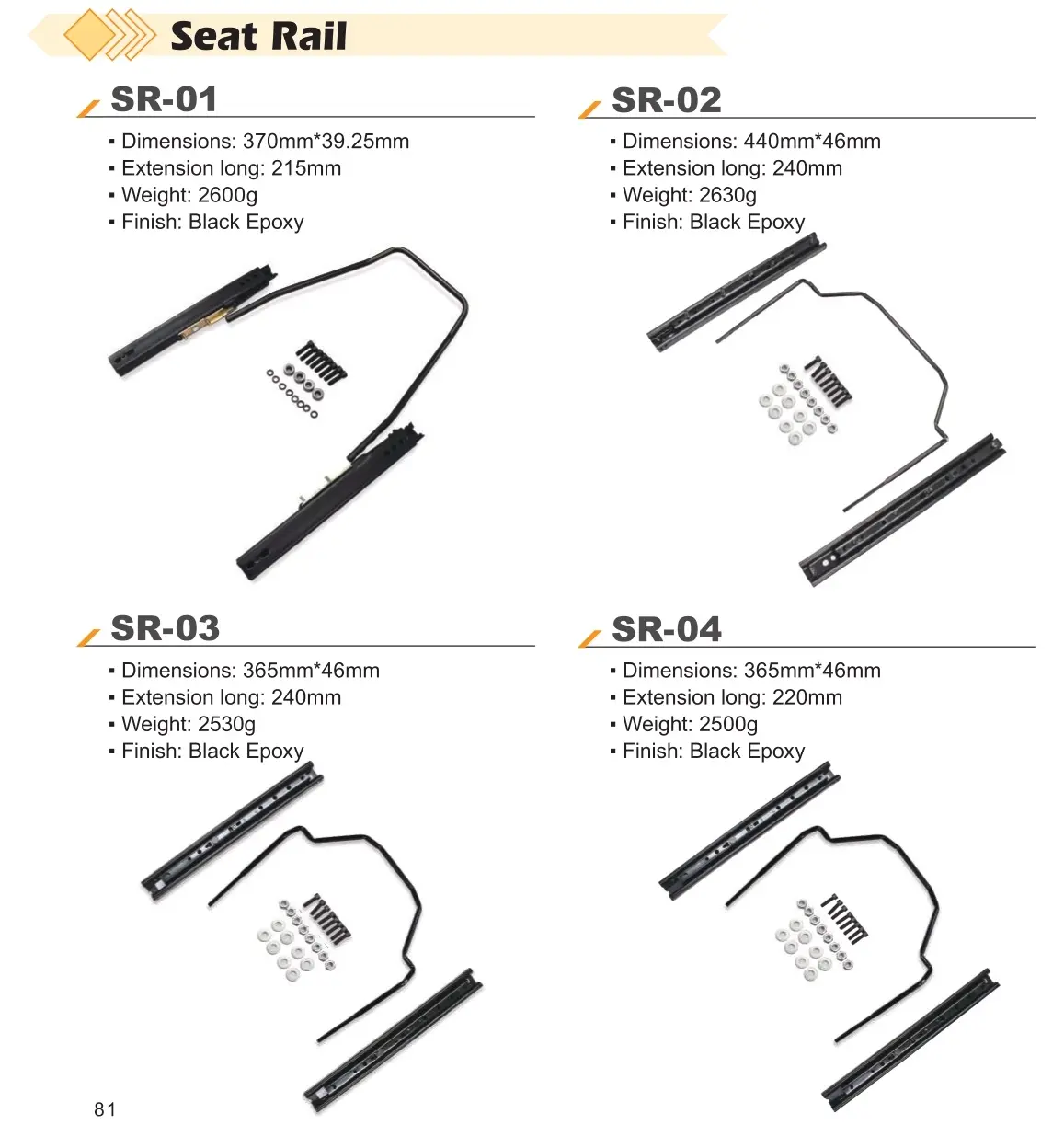 Seat Rail - Beltenick