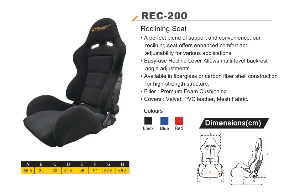 Recline Seat - Beltenick