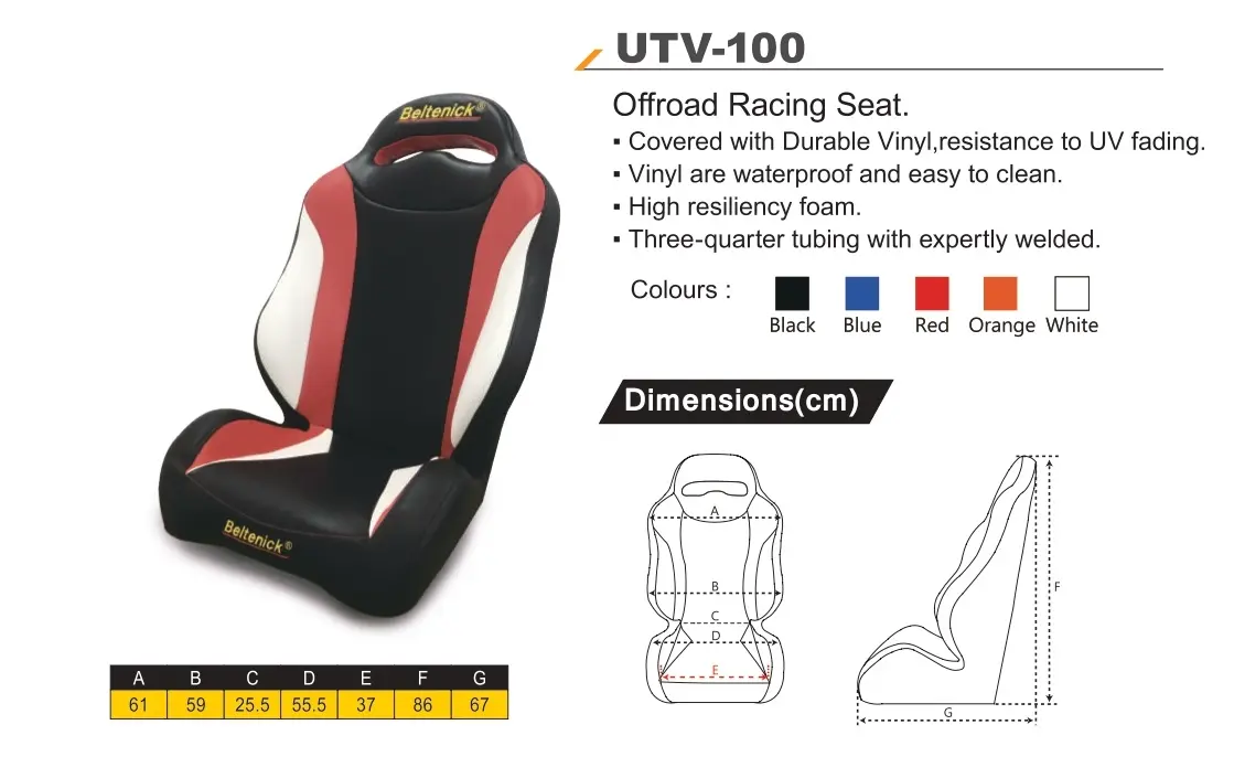UTV Seat - Beltenick