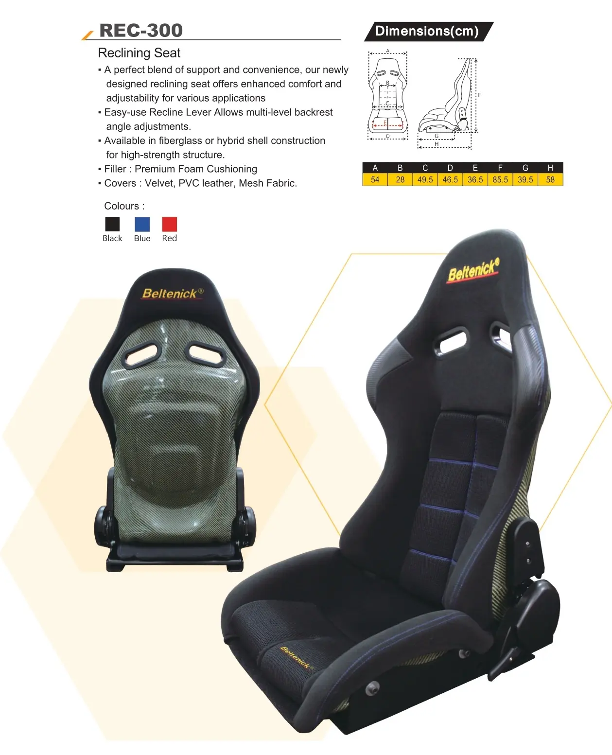 Recline Seat - Beltenick