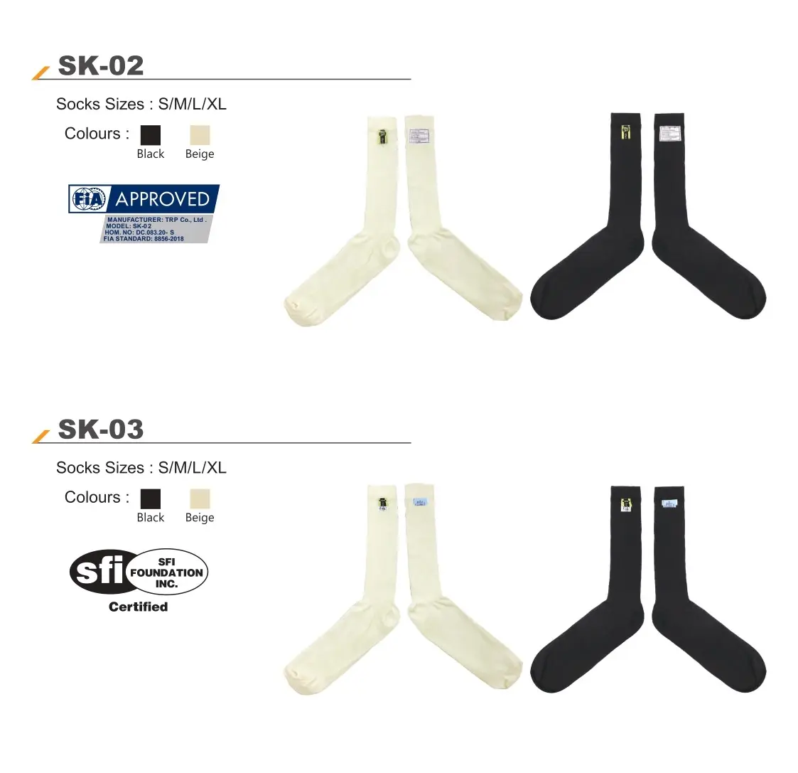 FIA and SFI Socks - Beltenick