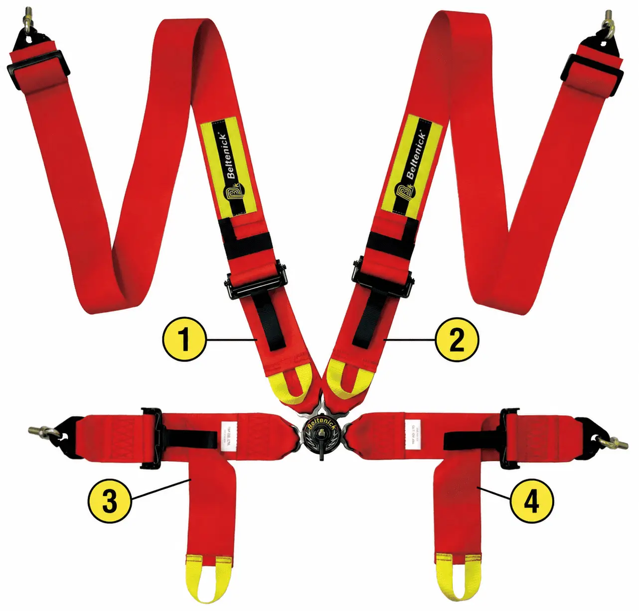 4 Point Racing Harness