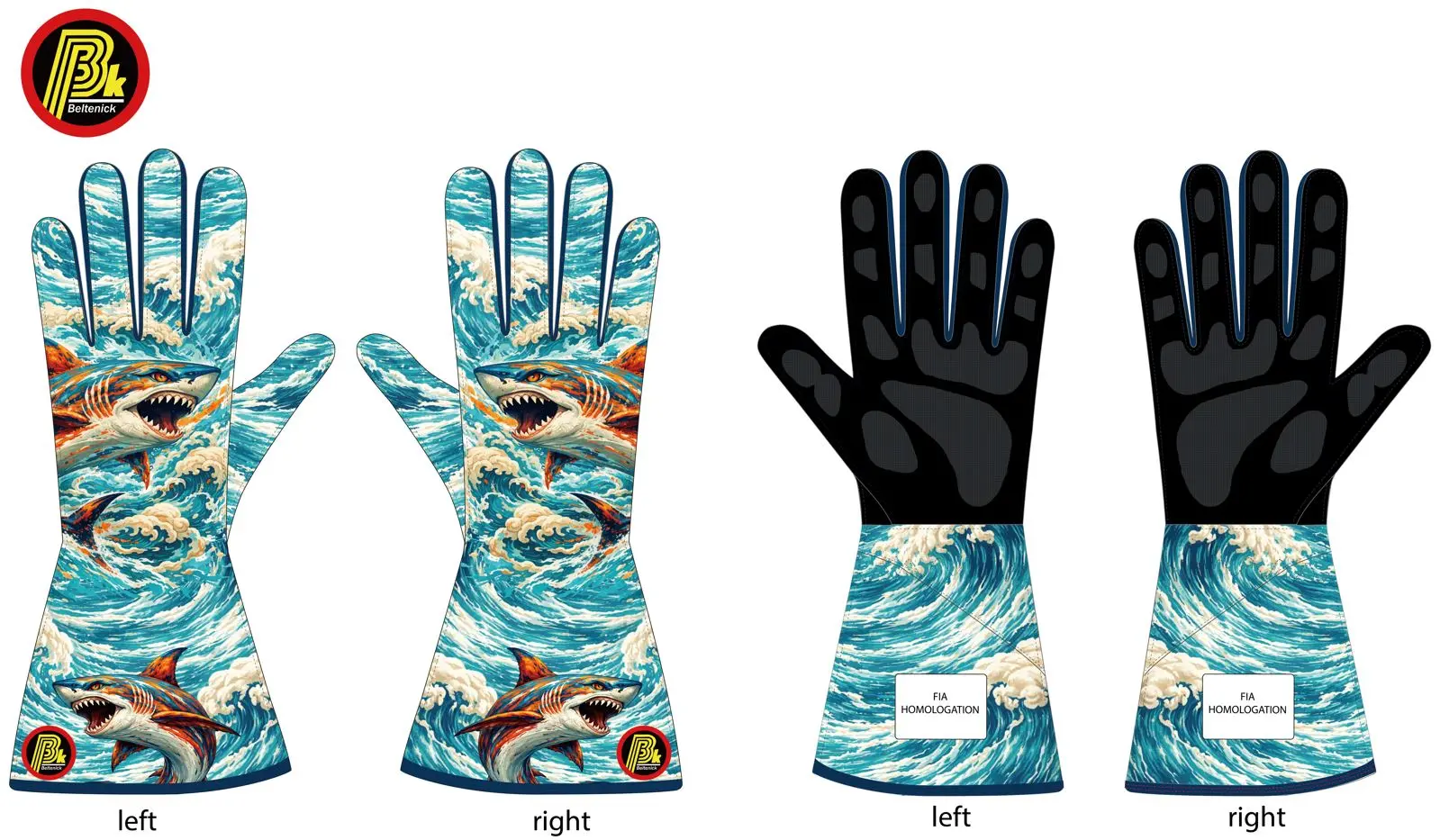 Gloves 外縫 260206 鯊魚