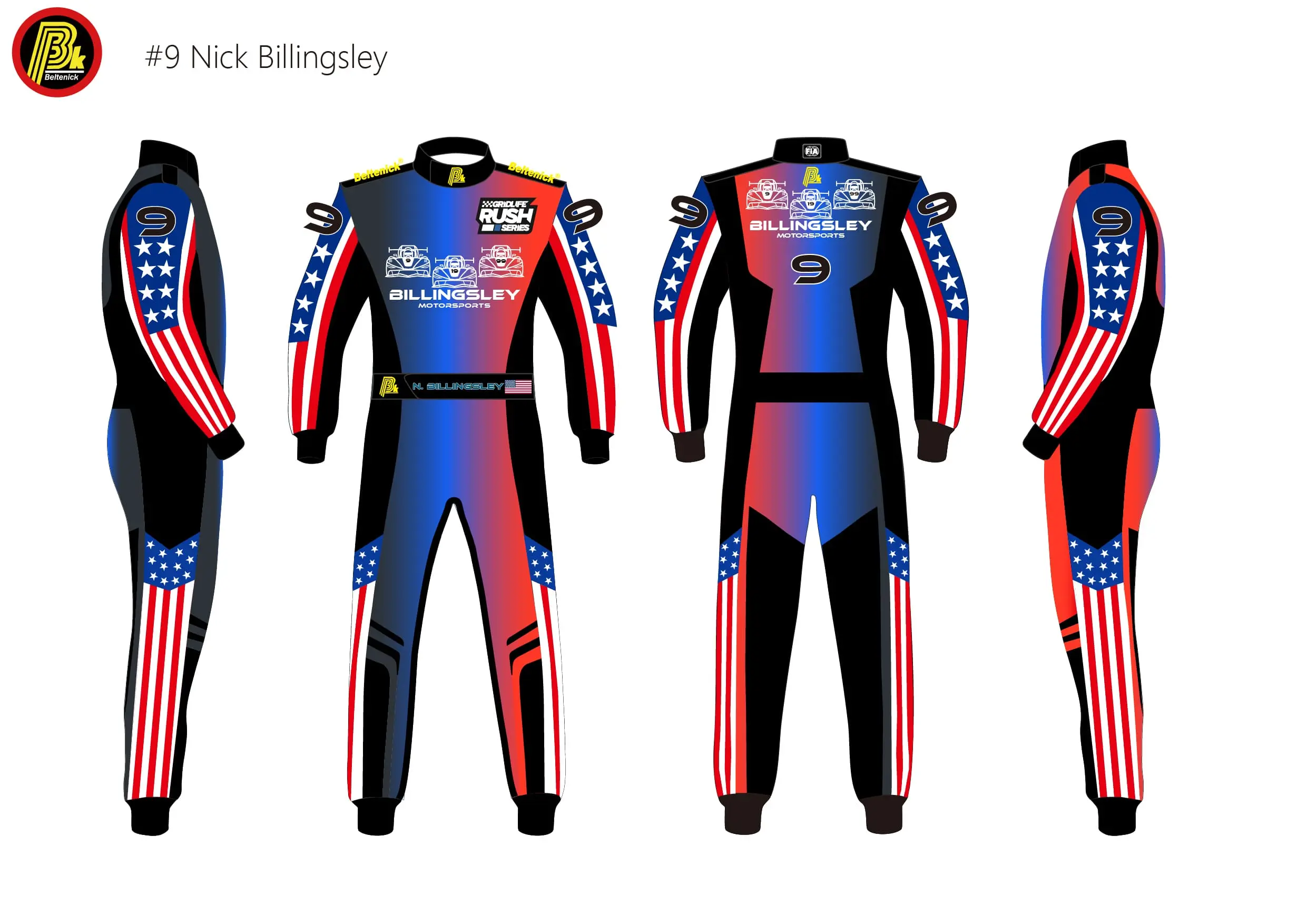 Bk Sublimation Suit 3